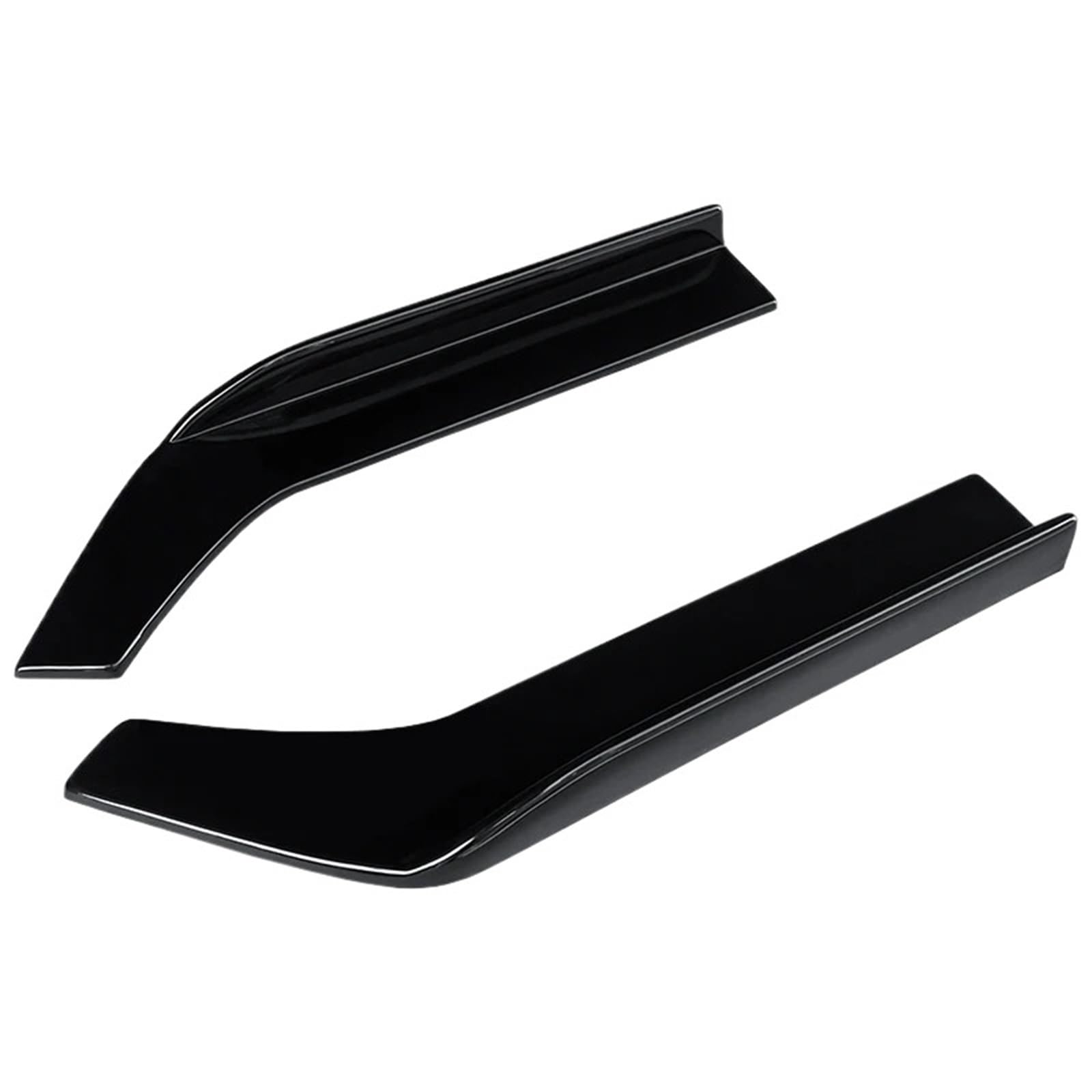 Spoiler Wing Car Bumper Spoiler Rear Lip Angle Splitter Diffuser Protective Plate Automotive ABS For Chevrolet For Malibu 2012 2013-2018 Rear Splitter(Gloss Black)