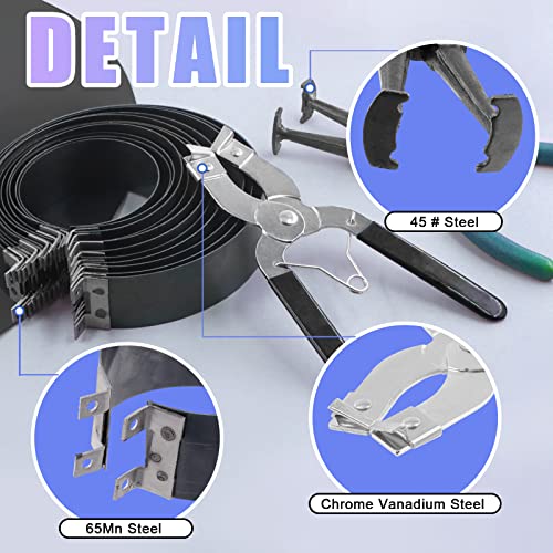 Glarks Auto Motor Zuigerveer Compressor Tool Set - 15 Stks Inclusief Tang en 14 Zuigerveren (62-145mm/2.44-5.71in) voor Auto Truck Motor Reparatie - Afbeelding 5