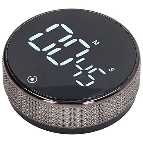 Atyhao Digital Kitchen Timer,Countdown LED Digital Timer Magnetic Suction Timer Digital Timer for Kids (Without Battery) Cover