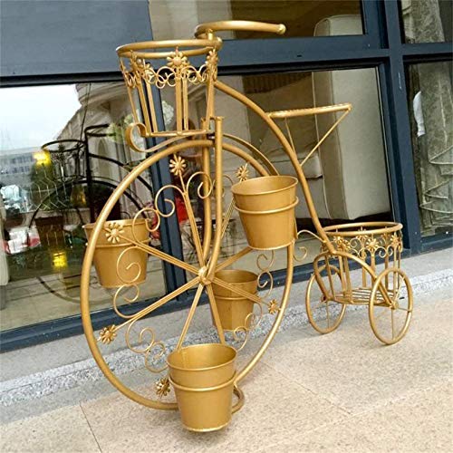 Support de fleurs pour vélo intérieur extérieur et étagères de jardin robustes - 2