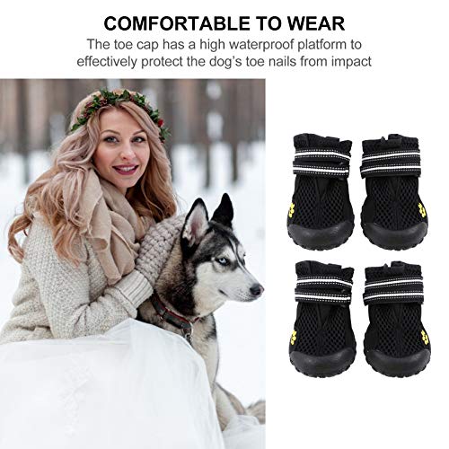 POPETPOP Sapatos de Cachorro Botas de Cachorro Botas de Chuva de Malha Sapatos de Alpinismo para Ani