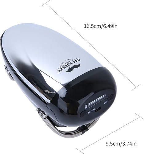 Miniatura 2 de Masajeador de calor de mano con cableinalámbrico, masaje profesional de vibración de carga USB para cuello, piernas, manos, 2 nodos de masaje, 1