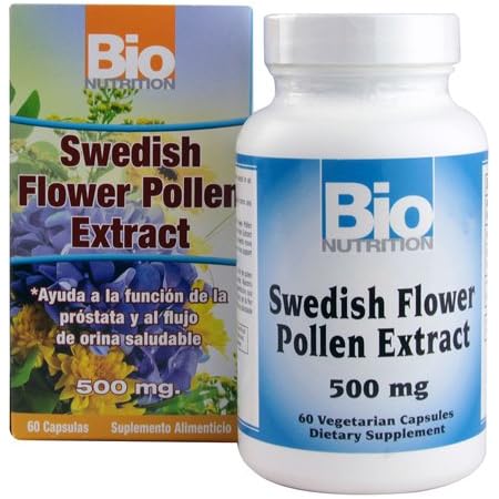 Amazon.com: Swedish Flower Pollen Extract 20:1 - 60 600mg VegiCaps ...