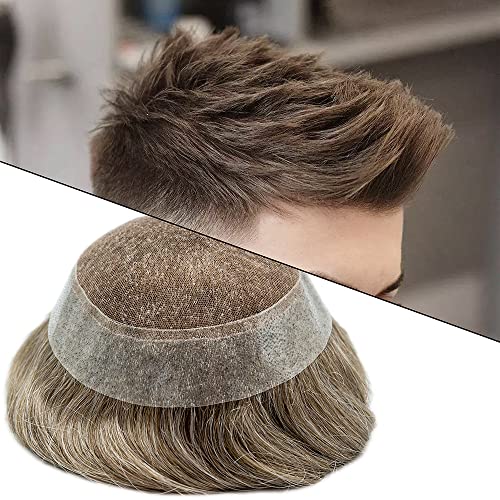 Lace Toupee For Men Hair Pieces Real Human Hair Toupee
