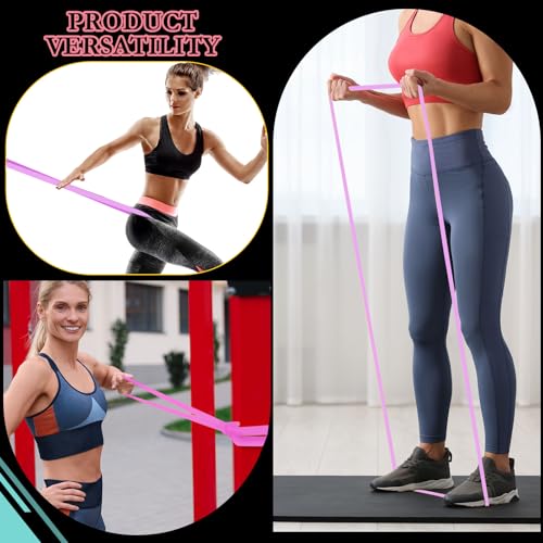 Image of 8 Pcs Resistance Bands Pull up Bands Pull up Assistance Bands Exercise Workout Bands for Working Out Muscle Training Physical Therapy Muscle Training Men and Women