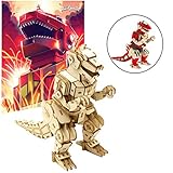 Mighty Morphin Power Rangers T-Rex Dinozord Poster and 3D Wood Model Figure Kit - Build, Paint and Collect Your Own Wooden Toy Model - Red Ranger - Great for Kids and Adults,12+ - 5