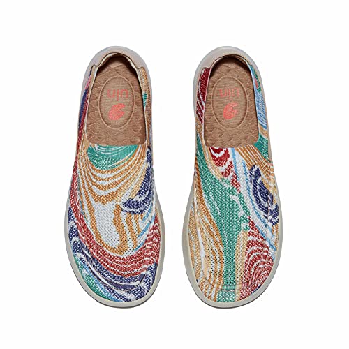 Image of UIN Womens Loafers Casual Travel Barefoot Shoes Lightweight Comfort Slip On Sneakers Mojacar