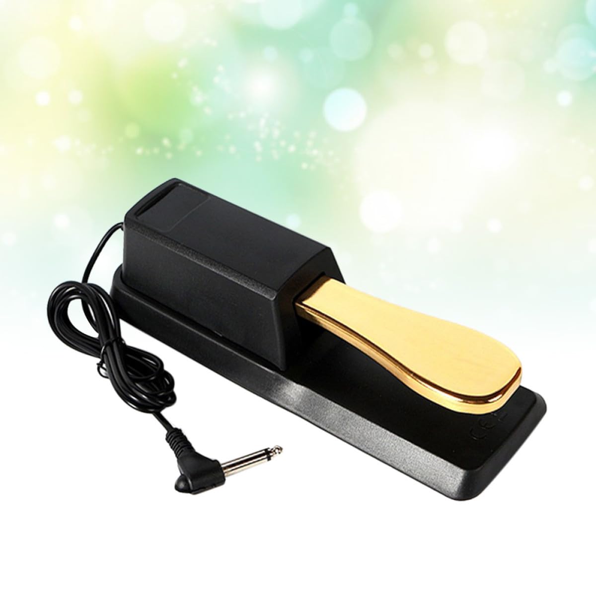 Pedale Sustain per Pianoforte Digitale in Lega Antiruggine Pedale Damper per Tastiera Elettronica e Sintetizzatore Accessorio Professionale Compatibile Strumenti a Tastiera