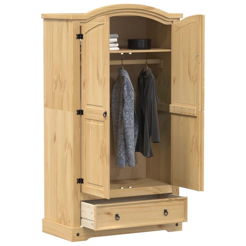 Szafa z Litego Drewna Sosnowego 102x52x186 cm