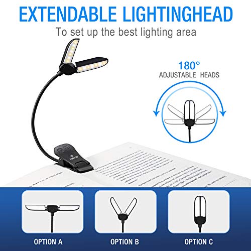 Vekkia 14 LED Book Light for Book Lovers