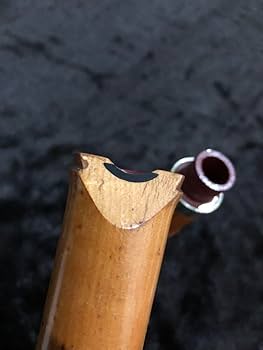 Amazon.co.jp: 尺八 7孔 一尺九寸管 無銘 木管 : 楽器・音響機器