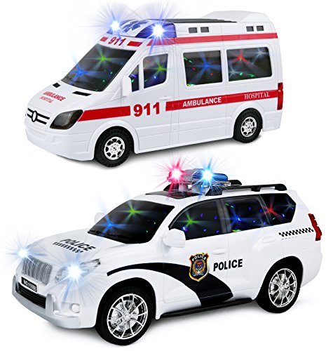 kids play police car