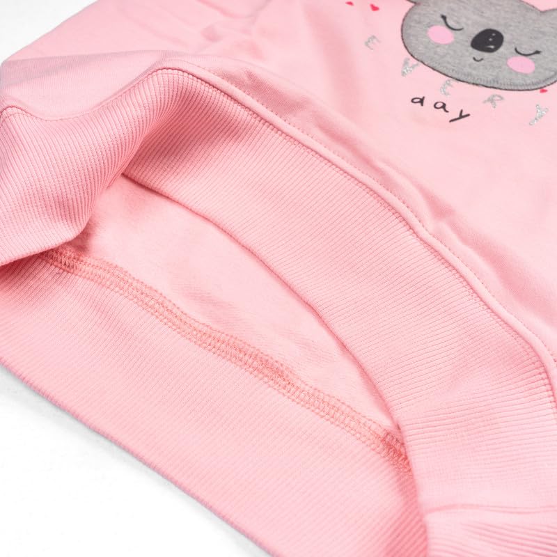 Image of Real Basics Girls Cotton Hooded Sweatshirt (Pack of 1)