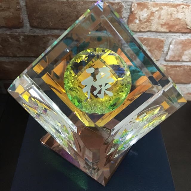 福禄寿クリスタルオブジェ Amazon.co.jp: ！専用BOX付き福禄寿 クリスタルオブジェ