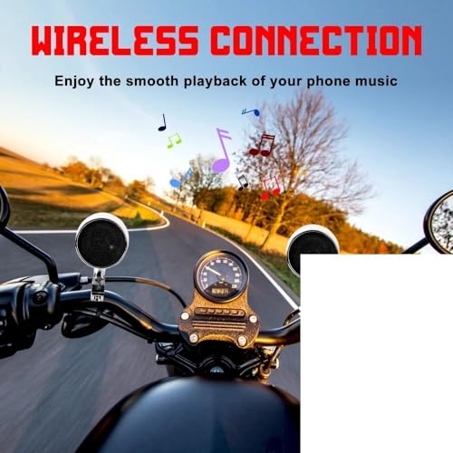 Parlante para Manillar de Motocicleta 3" con Control Remoto miniatura 7