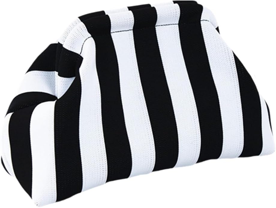 Voeveg Cloud Dumpling Bag Beach Woven Clutch Purses for Women Casual