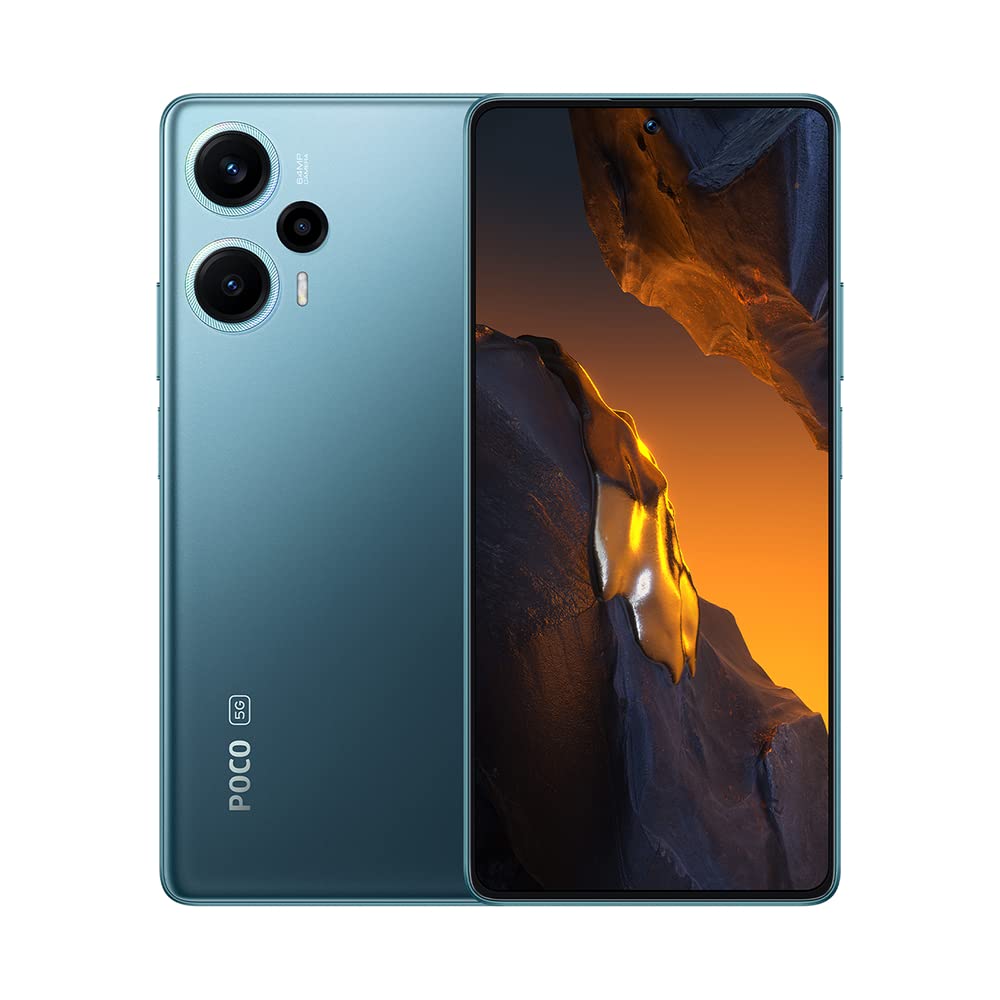 POCO F5 (Blue 12GB RAM, 256GB ROM) - Flagship Snapdragon® 7+ Gen 2 