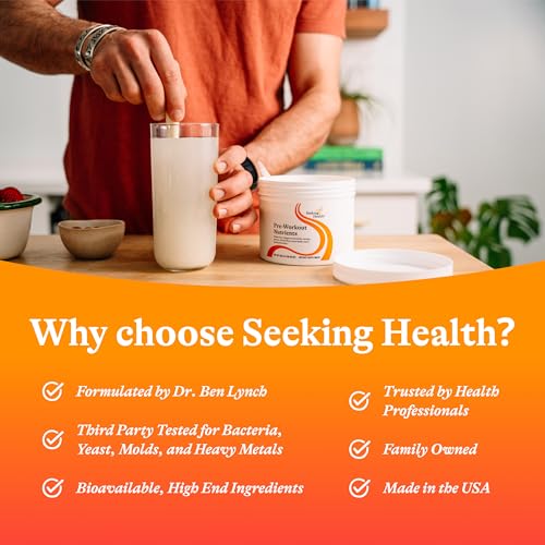 Image of Seeking Health Pre-Workout Nutrients, Supports Energy, Hydration, and Endurance During Exercise (15 Servings)