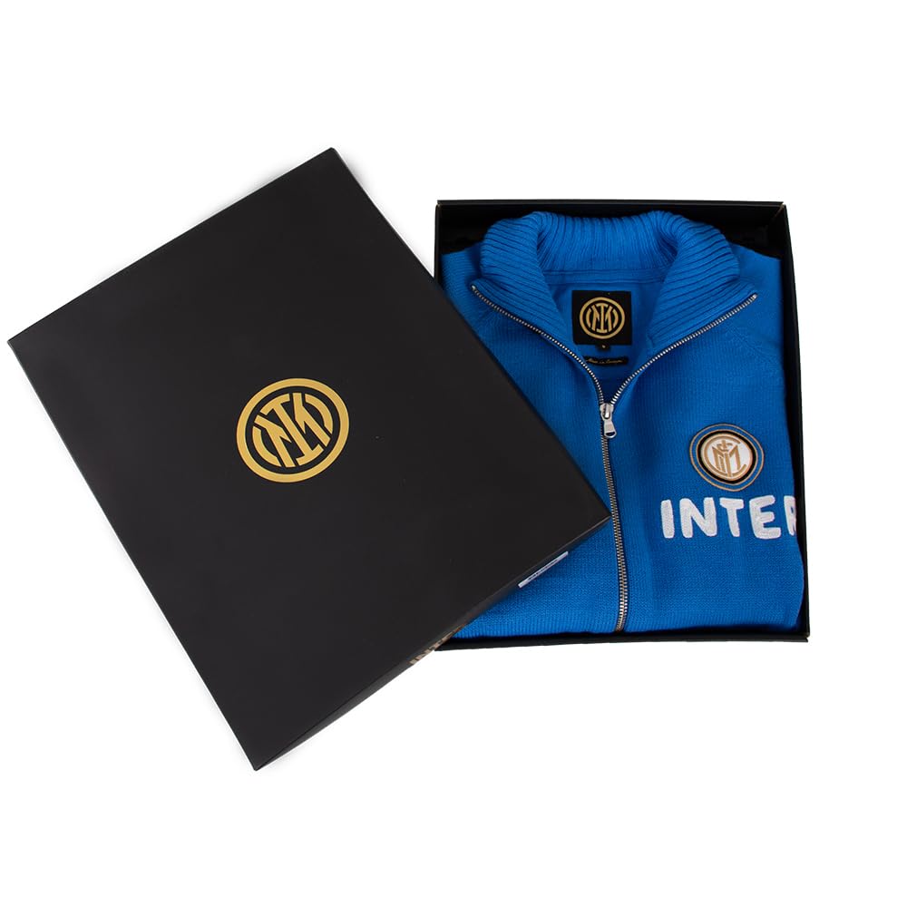 Inter 68 Retro Football Jacket, 1960-68 Unisex Adulto