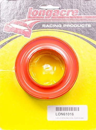 Longacre 52-61016 Large Spacing Coilover Spring Rubber, Soft