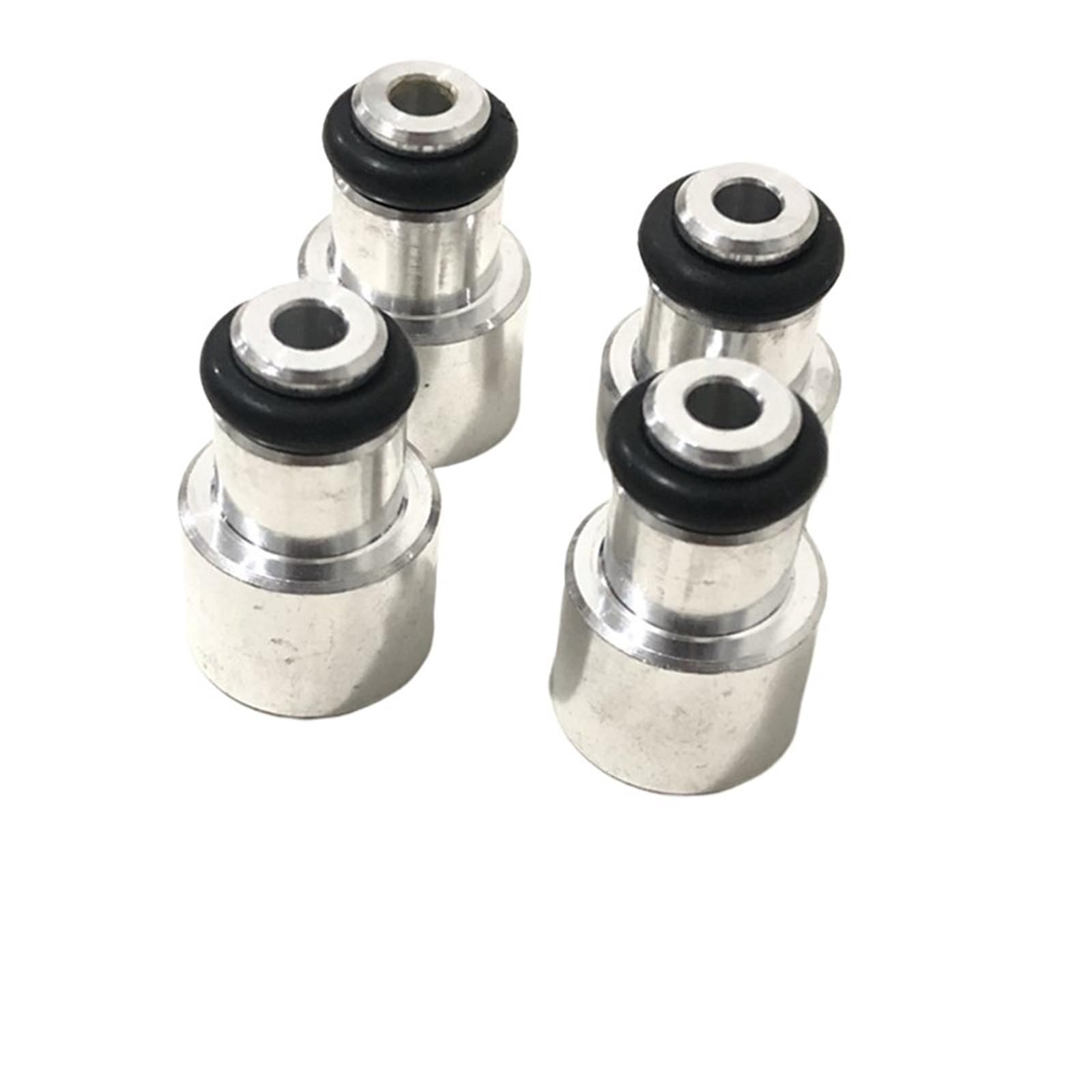 Fuel Injector Nozzle Fit for Bosch Short Fuel Injector to Middle Size with Oring 4pcs Extender Adpator 14mm to Fuel Injector