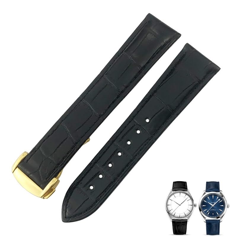 Cuir de crocodile de montre De Ville Constellation pour sublimer vos tenues de costume