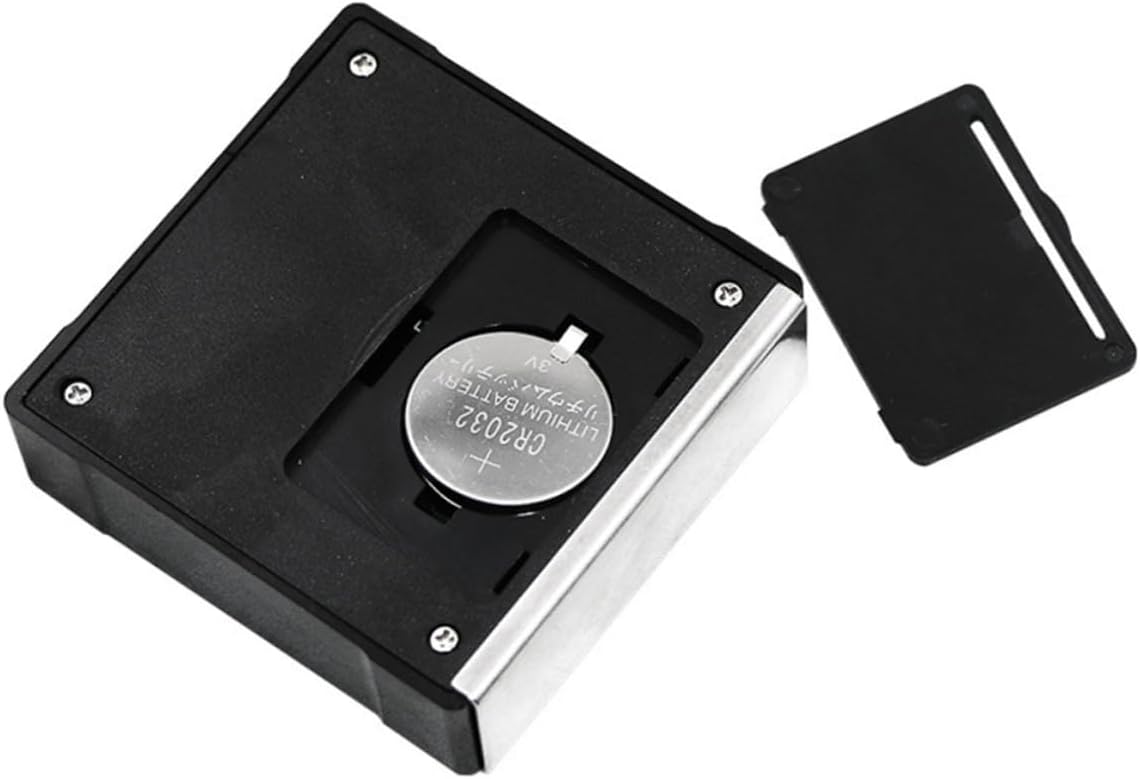 2pcs Mini Digital Inclinometer Angle Goniometer Lcd Display Portable Tilt Measuring Tool for Accurate Angle and Slope Readings Carpentry and Projects
