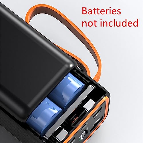 Caja portátil para power bank DIY con pantalla LCD miniatura 3