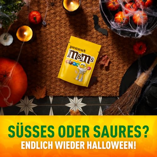 M&M'S Peanut Schokolade Erdnuss Schokolinsen, 24x45g – Ansicht 3