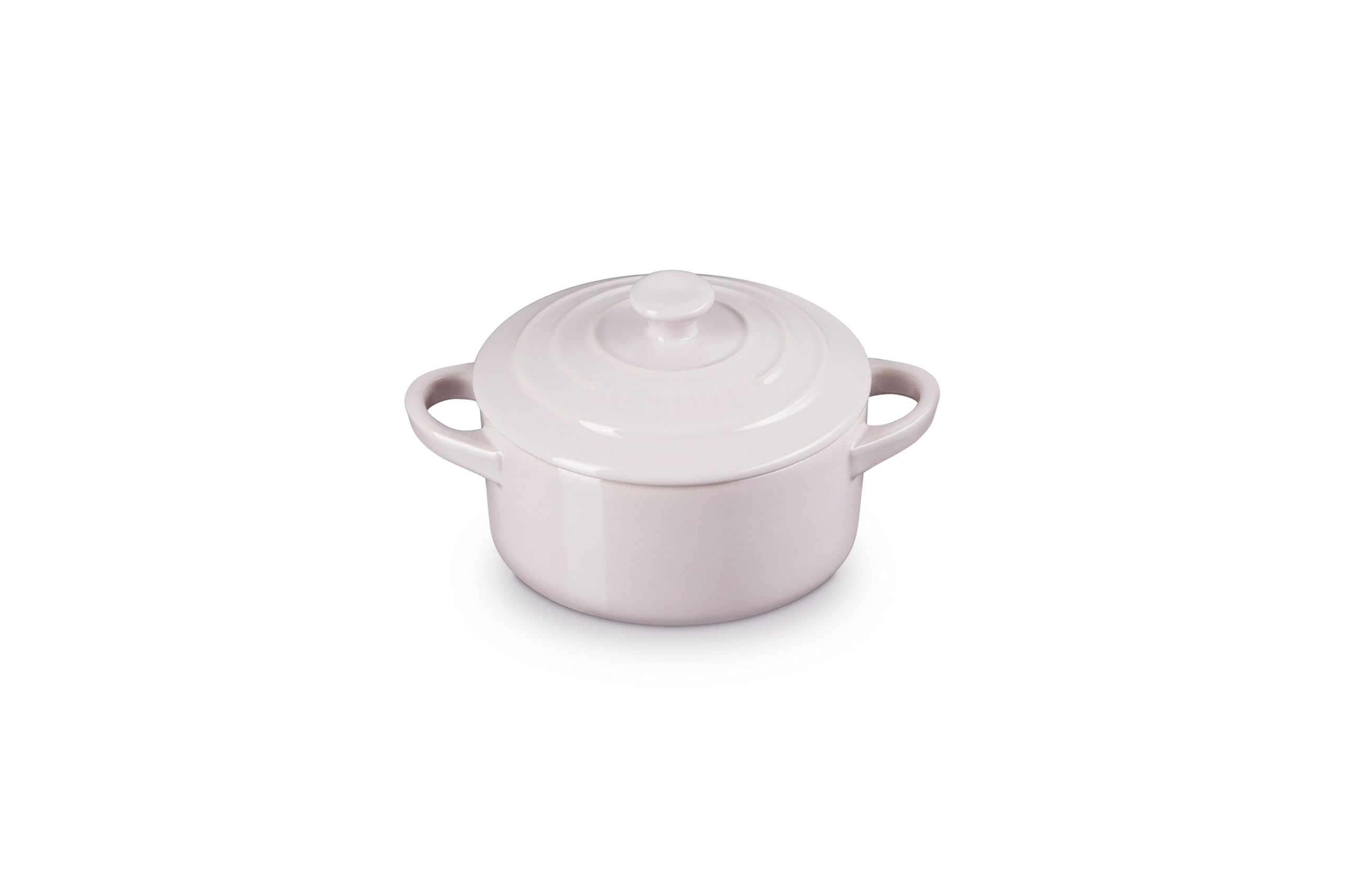 Le Creuset Stoneware Mini Round Cocotte, 8 oz., Shallot