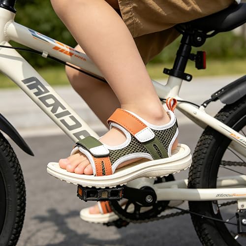 Image of vibdiv Boys Girls Sandals Open-Toe Summer Outdoor Unisex Child Sport Sandals Athletic Lightweight(Toddler /Little Kid /Big Kid)