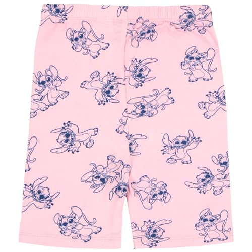 Image of Disney Lilo and Stitch Girls 2-Pack Shorts Set - Lilo & Stitch Biker Shorts Bundle Set for Girls