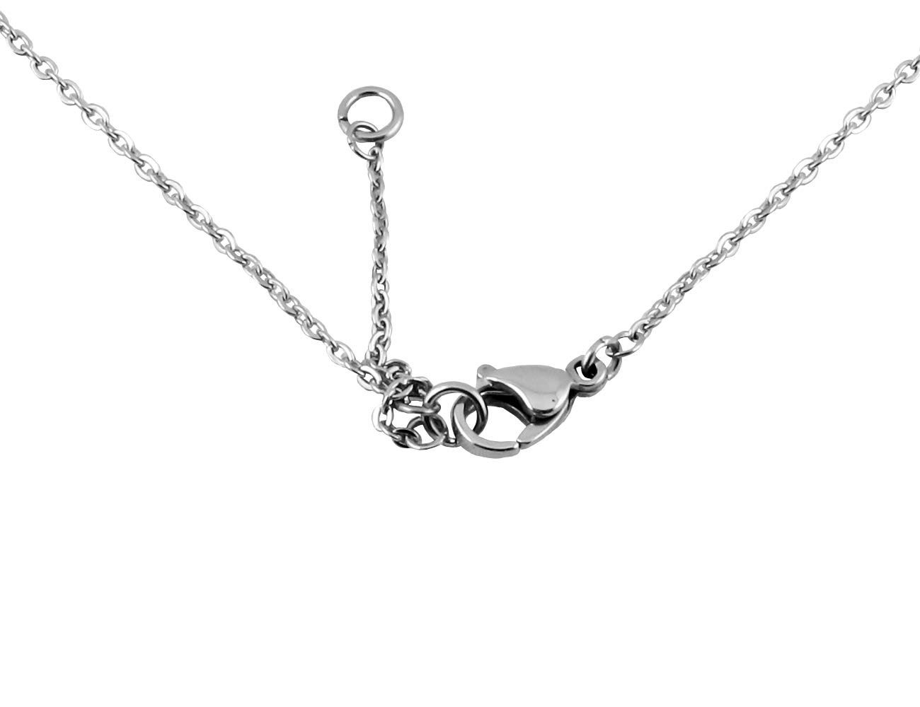 inSCINTILLE Collana Nautica da Uomo in Acciaio con Ciondolo Colorato Ancora o Rosa dei Venti