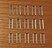Amazing Drapery Hardware 100 PCS Plantation Shutters Tilt Rod, Louvers Staples, Replace Missing Staples
