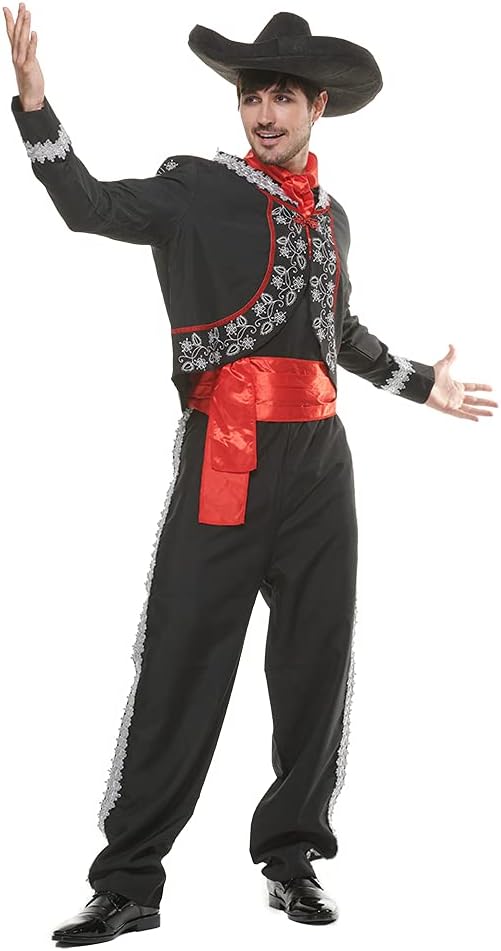 FantastCostumes Men's Mariachi Costume Day of The Dead Suit