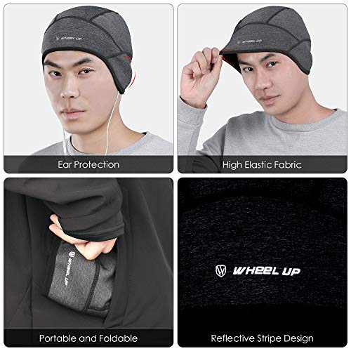 pedkit Gorro de lã de inverno ao ar livre com tampa térmica à prova de vento para caminhadas, escala