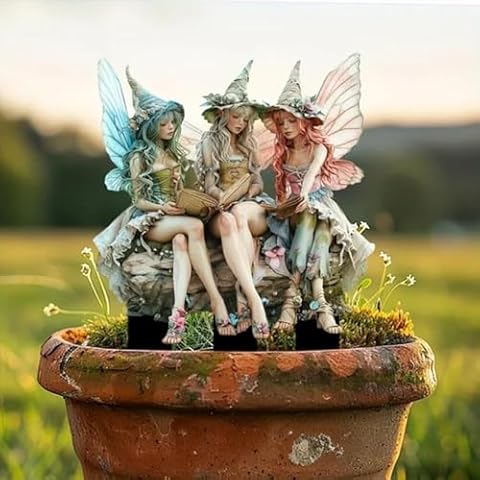Bohemian Fairy Flower Pot Decoration for Home Cover