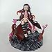WISHVYQ Demon Slayer's Blade Anime Model Sitting Box Kadomon Nidouzi Scene Figura Figura Versión Escultura Decoración Estatua Muñeca Modelo Juguete Altura 18cm