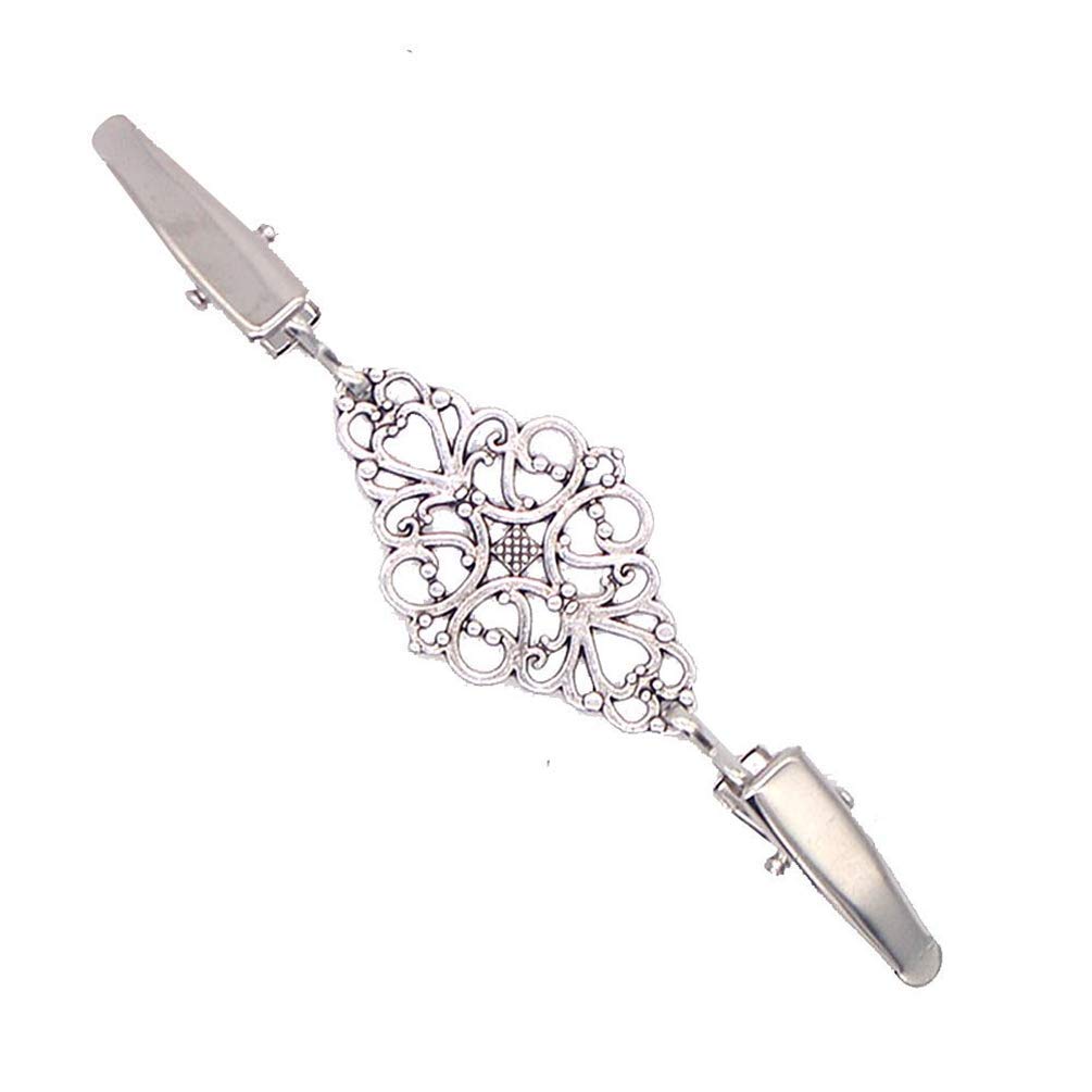 PULABO Women's Hollow Sweater Cardigan Clips No Button Dresses Scarf Shawl Clips Clothes Accessories Convenient and Practical Excellent Quality Exquisite