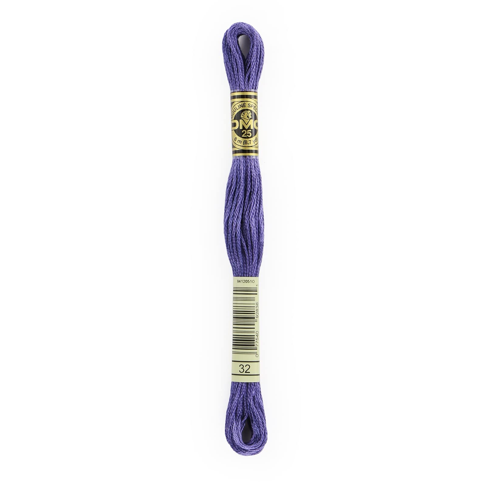 Dmc Dark Blueberry 6-Strand Embroidery Cotton 8.7Yd Size 077540928361