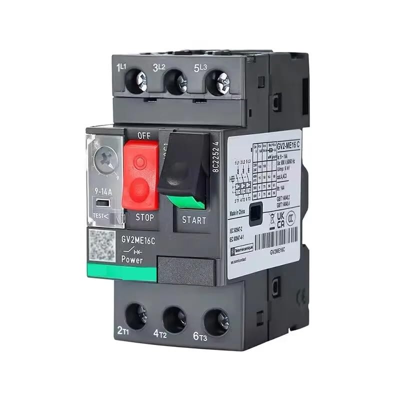 Pulsante interruttore interruttore automatico motore for Schneider | GV2-ME01C/02C/03C/04C/05C/06C/07C/08C/10C/14C/16C/20C/21C/22C/32C(GV2ME03C 0.25-0.4A)