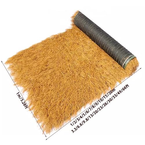 Techo de Paja Artificial resistente para decoración de patios 3