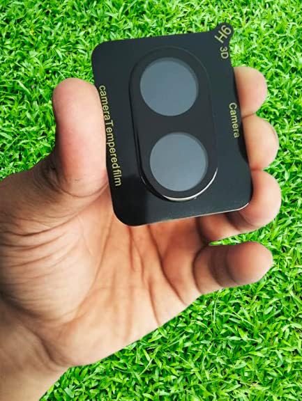 Image of ZARALA Glass Camera Lens Protector For OPPO A38 [9H Hardness] [6D Lens Protector ] [Easy Installation] Black (OPPO A38)