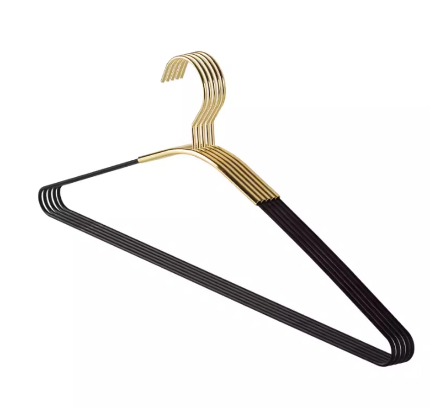 Perchas para Abrigos De 8 Uds con Ranuras Antideslizantes, Perchas De Acero Inoxidable, Perchas para Ropa Resistentes para Ahorrar Espacio para Sudadera