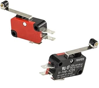Switches Micro Switches 1PCS V-156-1C25 15A The Micro Switch, Push Button SPDT Momentary Snap Action Limit Switch, Travel Switch,