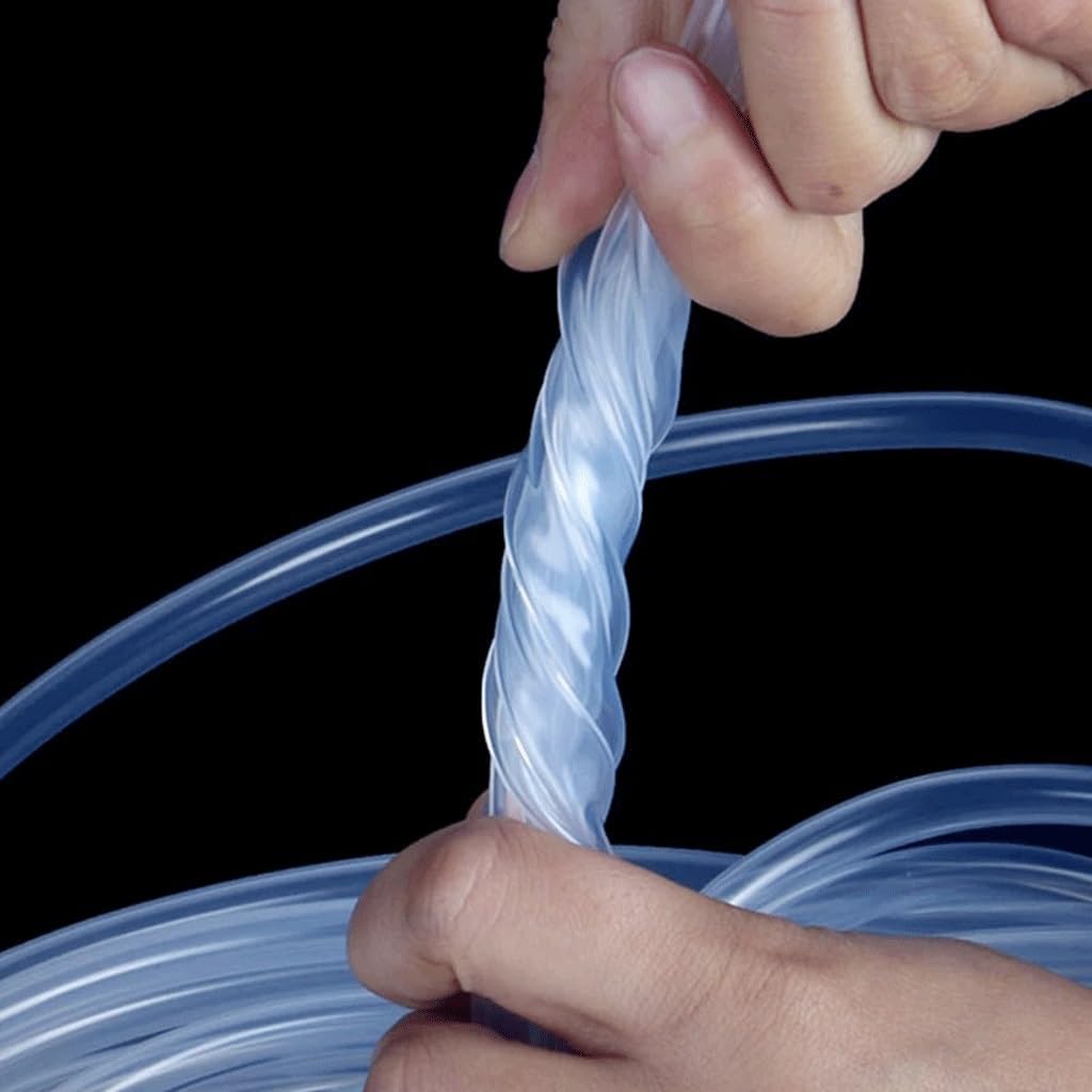 Silikonschlauch, flexibel, transparent, Silikonschlauch für Trinkwasser, verschiedene Größen, 1 m (ID17 x OD22 mm)