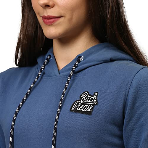 Image of Campus Sutra Women's Cotton Crew Neck Sweatshirt