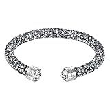 Swarovski Medium Grey Crystaldust Cuff