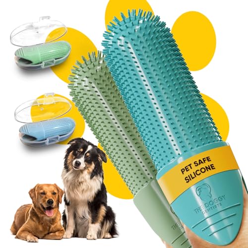The Doggy Dentists Dog Toothbrush Cat Puppy Finger Toothbrush