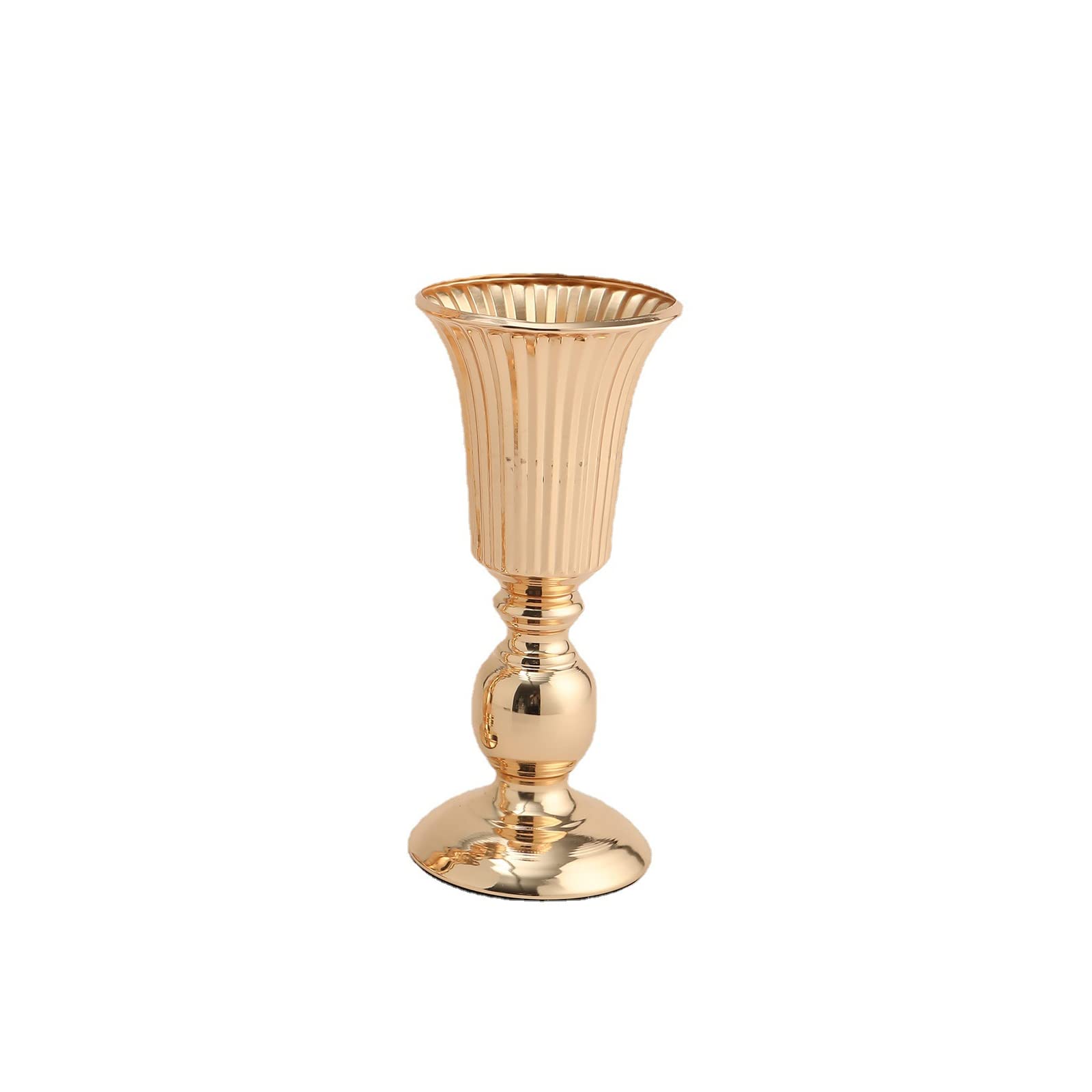 Buxuaaaa Iron Holders Table Decoration Candlestick Iron Holder for Wedding Golden Stand Metal Candlesticks Holders